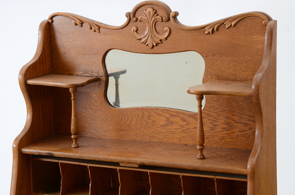 Early 20th Century Larkin Oak Secretary Desk