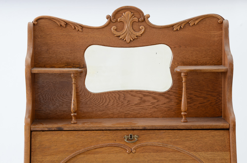 Early 20th Century Larkin Oak Secretary Desk
