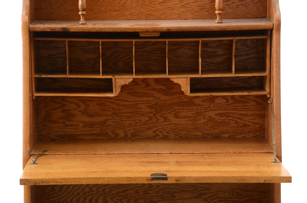 Early 20th Century Larkin Oak Secretary Desk