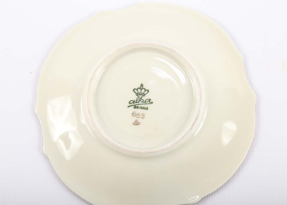 Bavarian Demitasse Tea Set