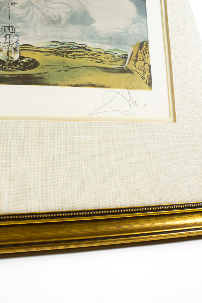 Limited Edition Signed Lithograph After Salvador Dali