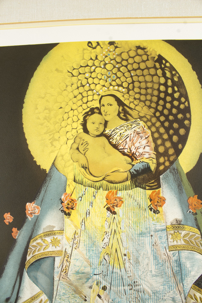 Limited Edition Signed Lithograph After Salvador Dali