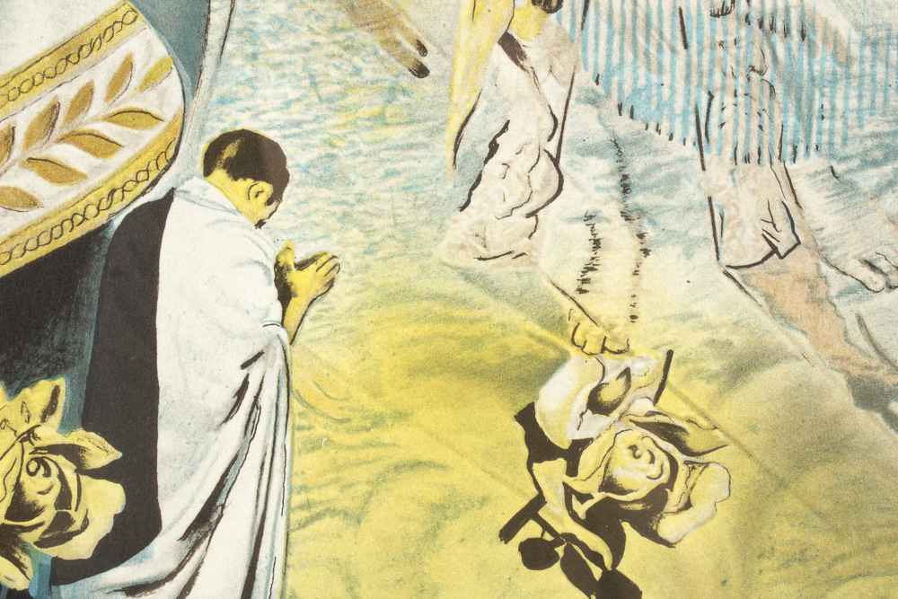 Limited Edition Signed Lithograph After Salvador Dali