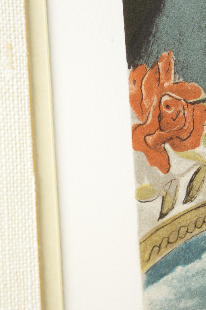 Limited Edition Signed Lithograph After Salvador Dali