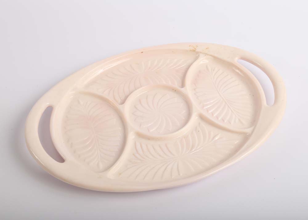 Jeanette "Shell Pink" Milk Glass