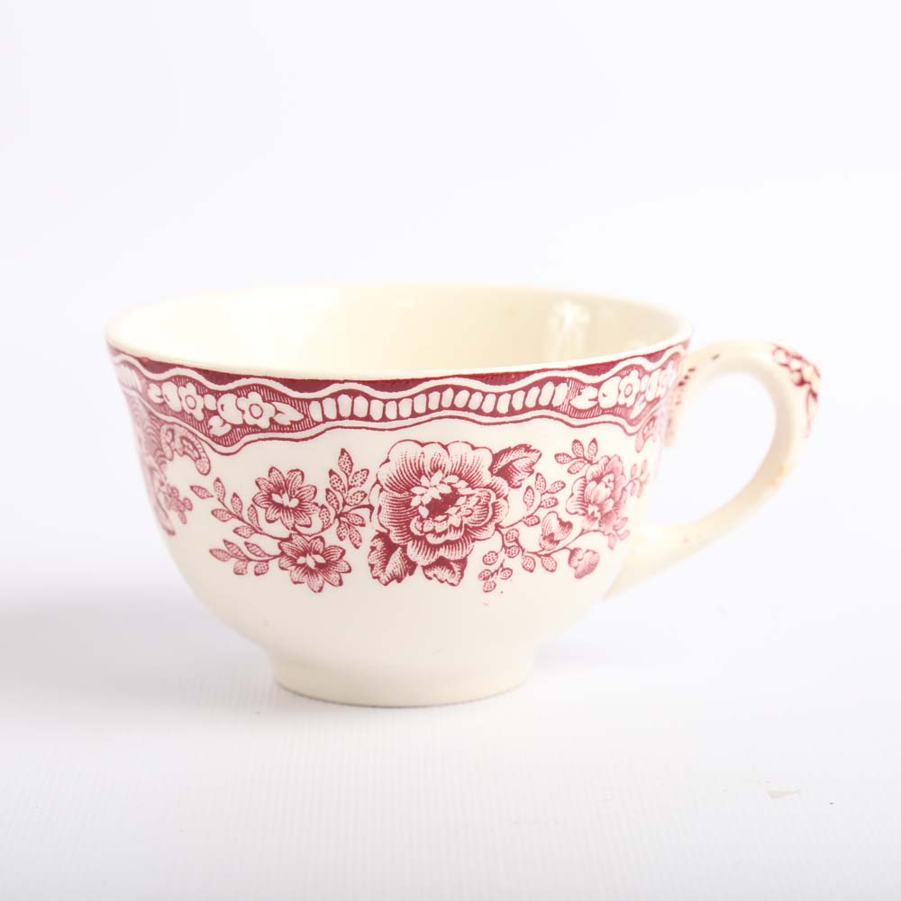 Assortment of Crown Ducal Bristol Transferware