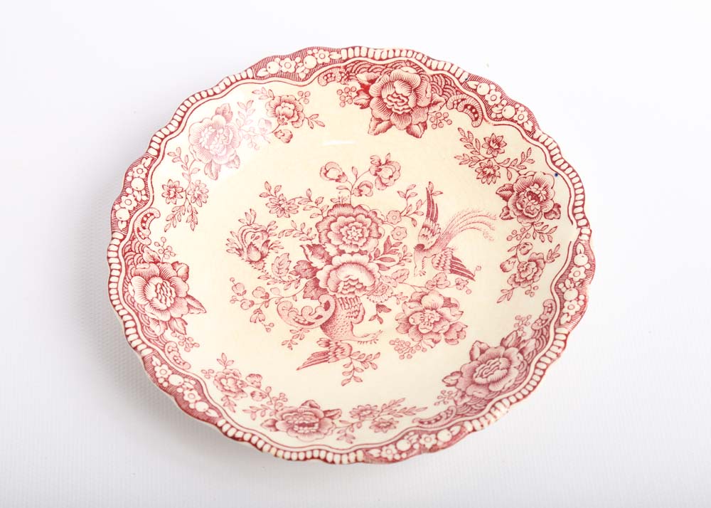 Assortment of Crown Ducal Bristol Transferware