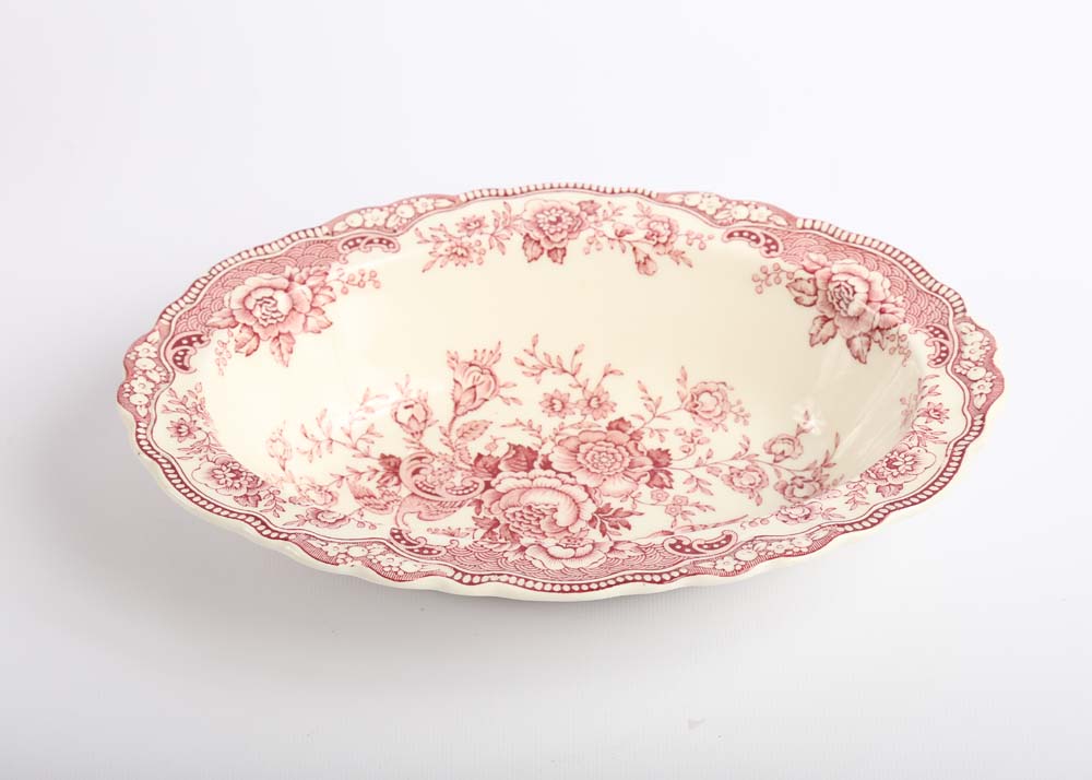 Assortment of Crown Ducal Bristol Transferware