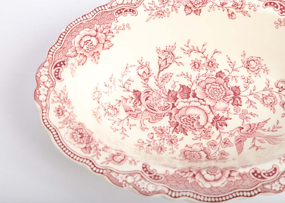 Assortment of Crown Ducal Bristol Transferware