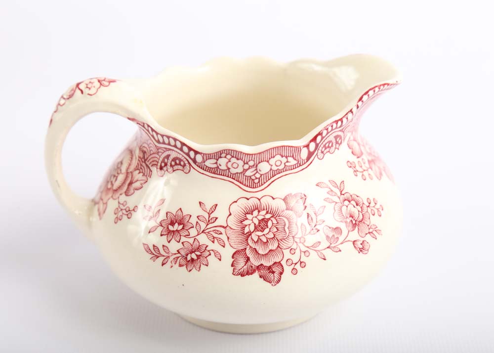 Assortment of Crown Ducal Bristol Transferware