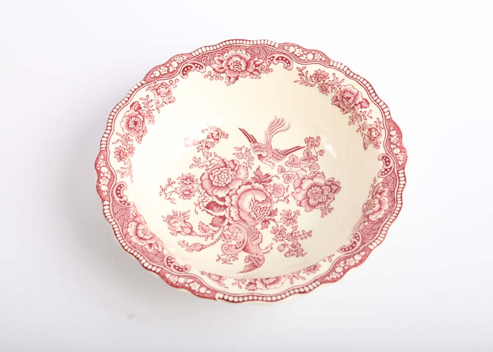 Assortment of Crown Ducal Bristol Transferware