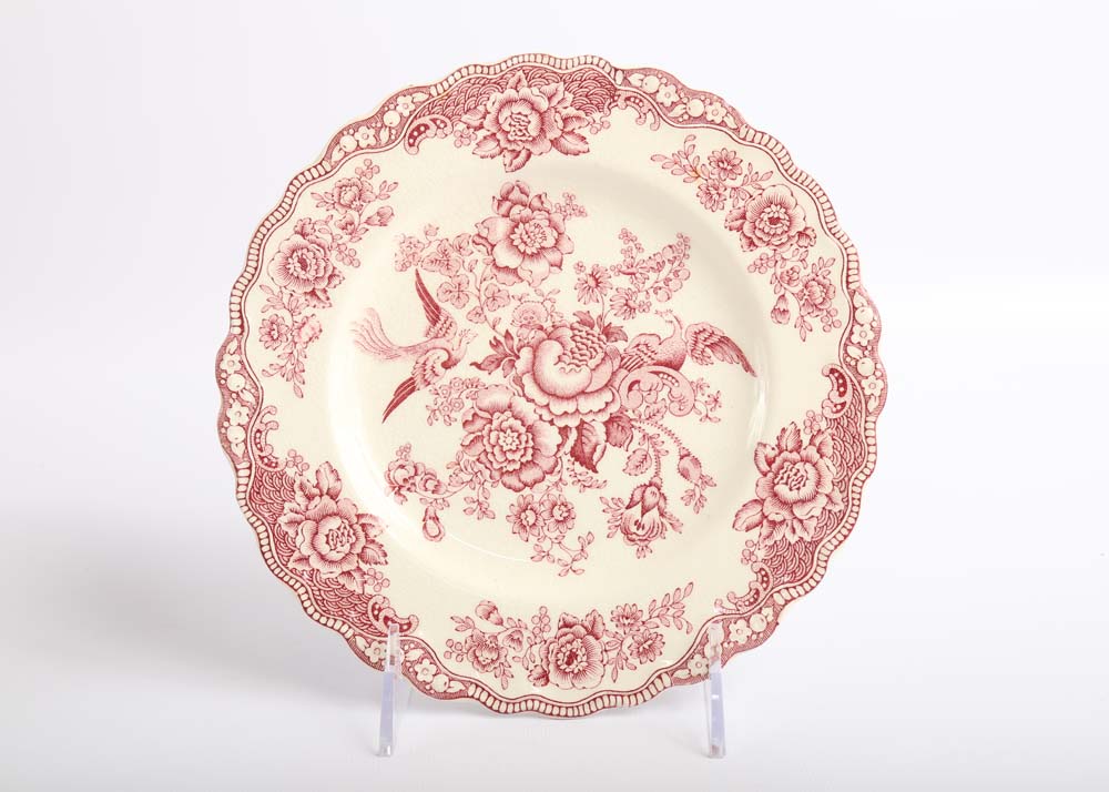 Assortment of Crown Ducal Bristol Transferware