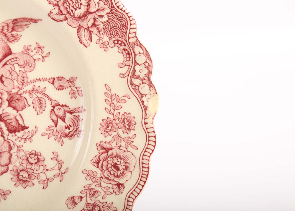 Assortment of Crown Ducal Bristol Transferware