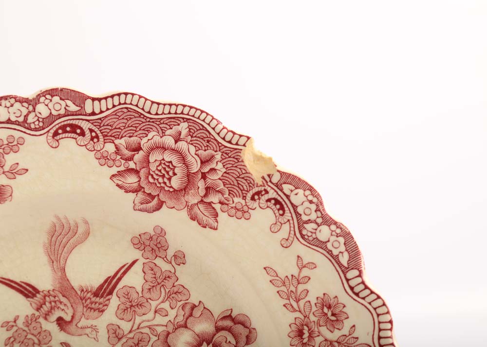 Assortment of Crown Ducal Bristol Transferware