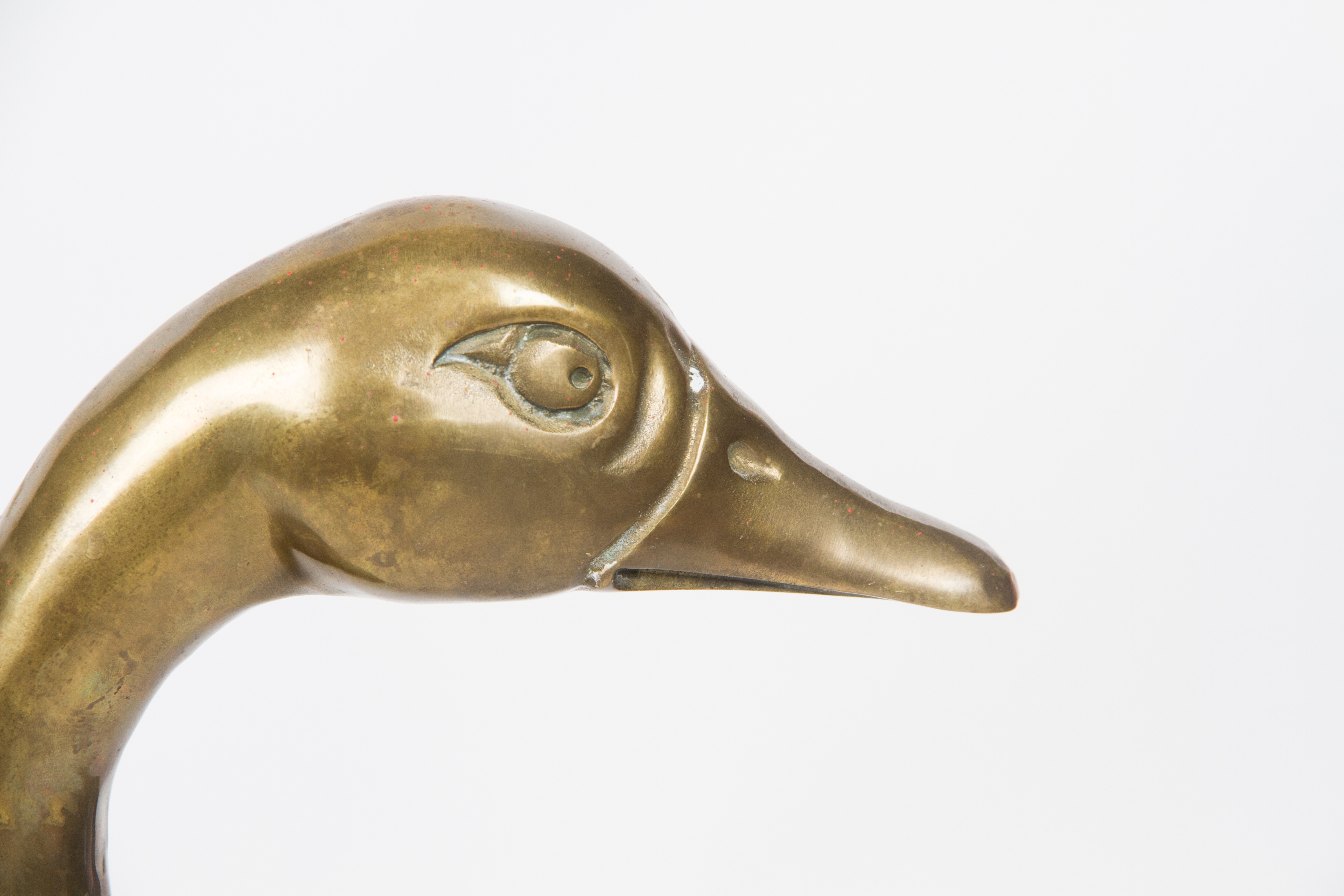 Large Brass Goose