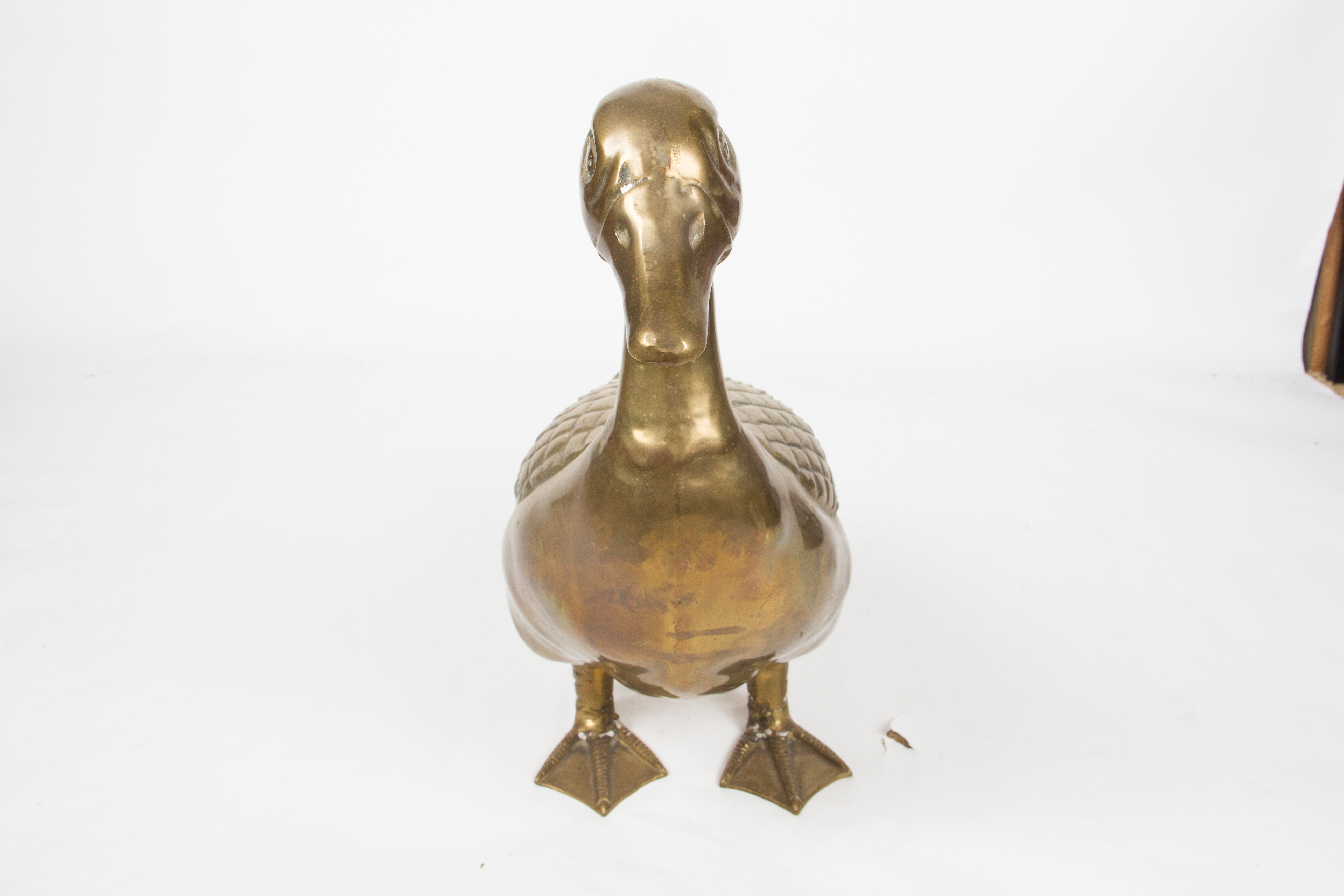 Large Brass Goose