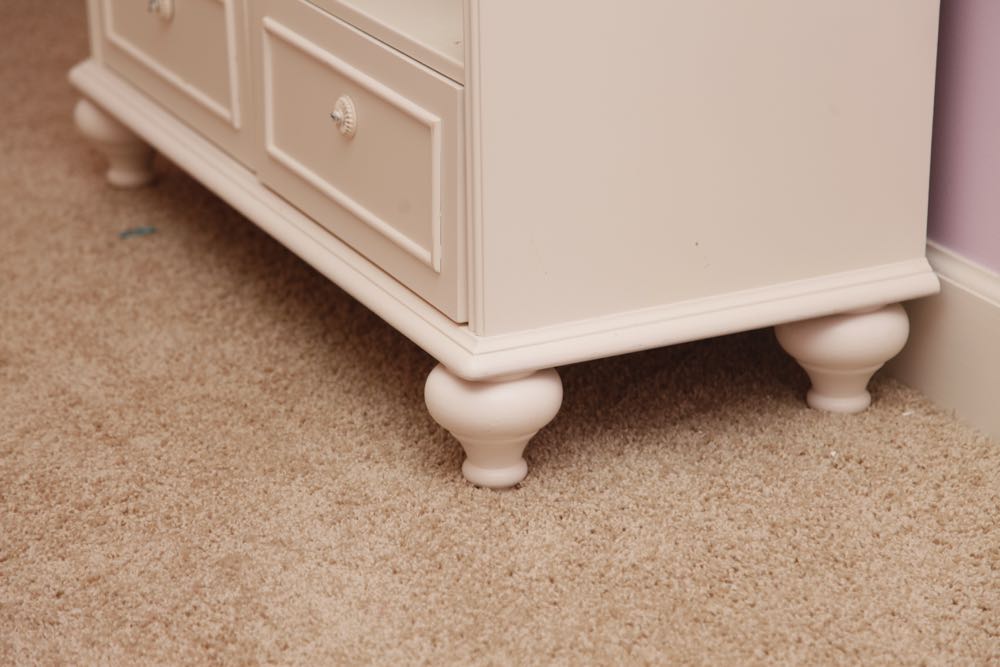 White Painted Bookcase