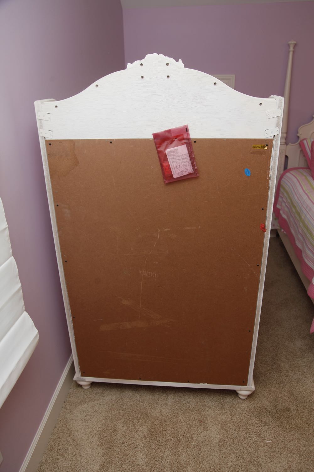 White Painted Bookcase