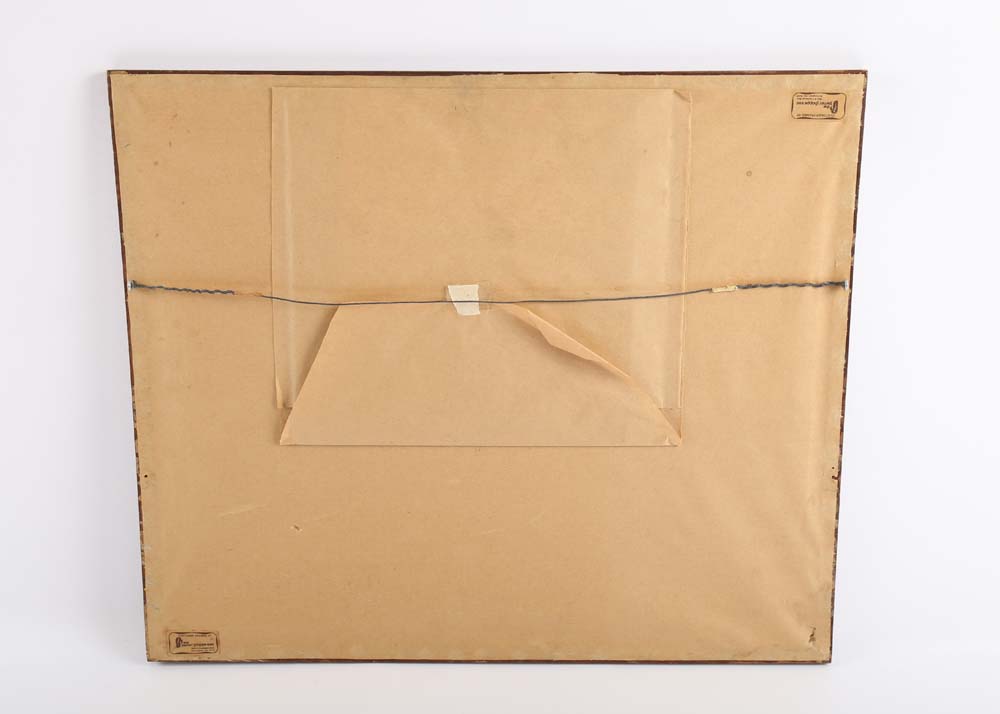 Antique Robert Shaw Etching "Old Barracks, Trenton, NJ, 1758"