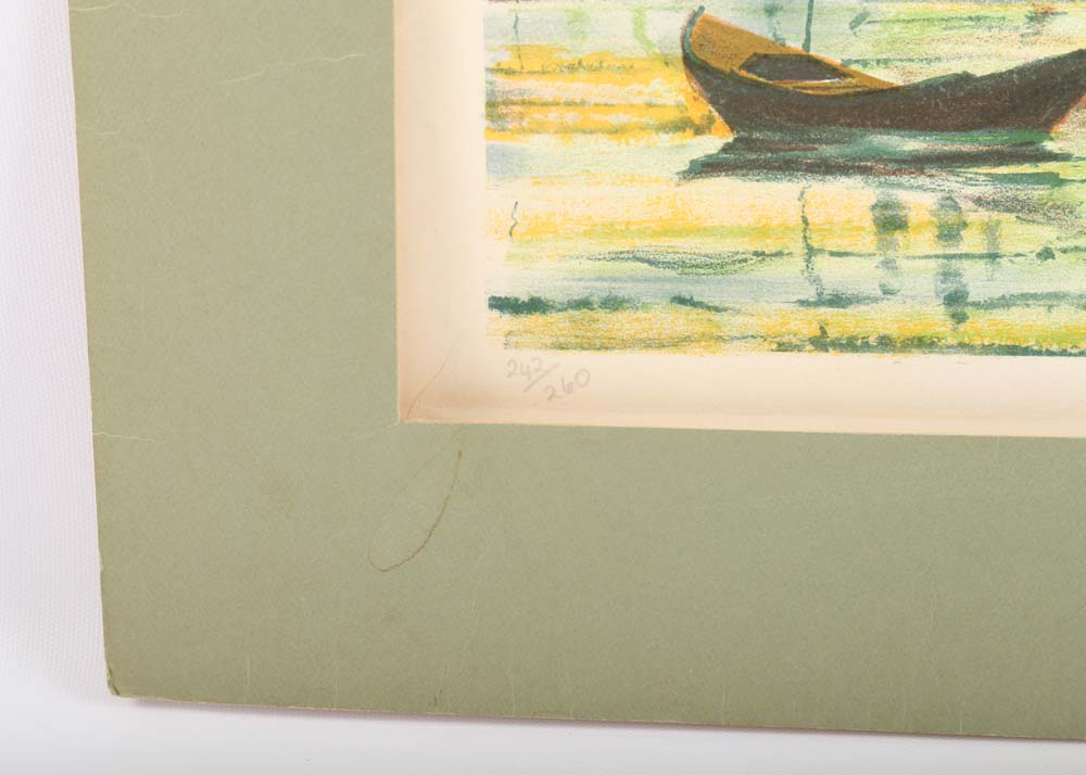 Peter Bernston Signed Limited Edition Offset Lithograph