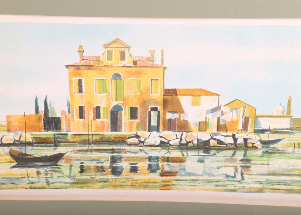 Peter Bernston Signed Limited Edition Offset Lithograph