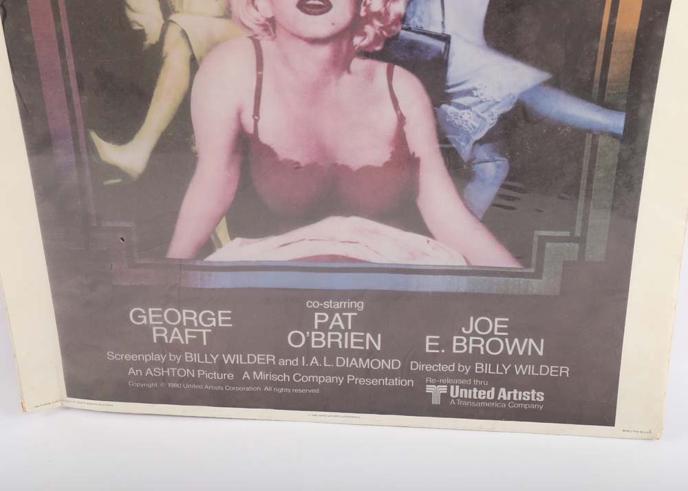 "Some Like It Hot" Movie Poster