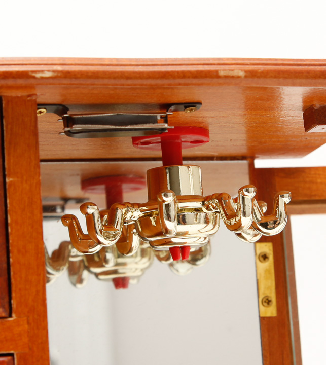 Vintage Wooden Heart Motif Jewelry Box