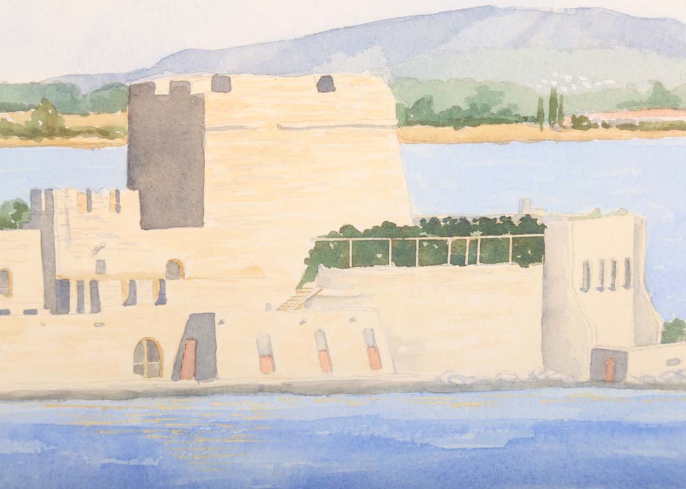 Billie Steele Signed Original Watercolor