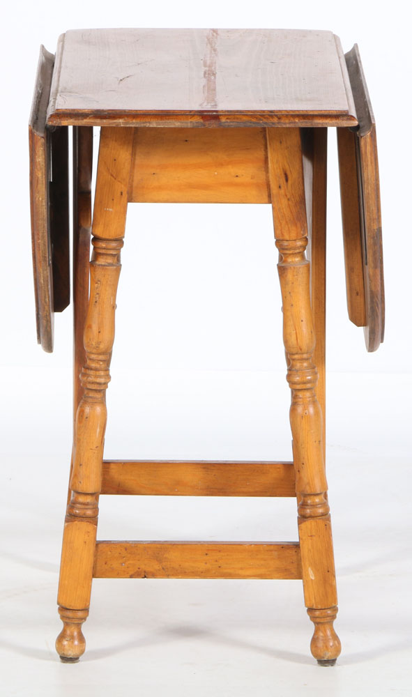 Vintage Oval Drop Leaf Table