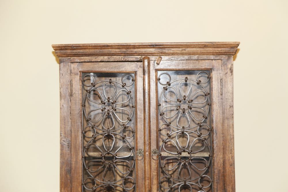 Reclaimed Wood Display Cabinet