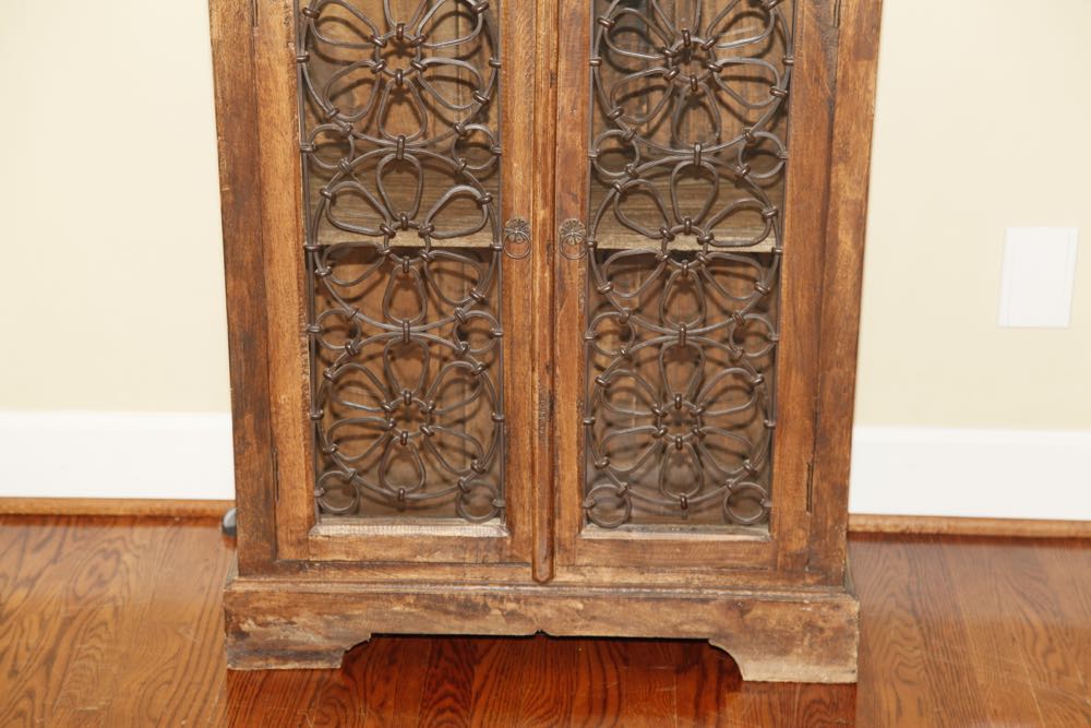 Reclaimed Wood Display Cabinet