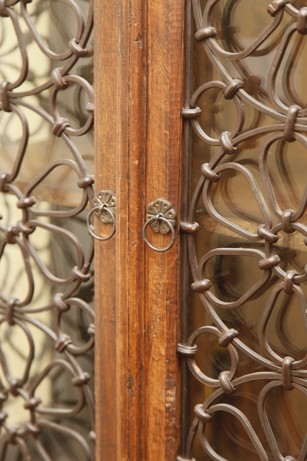 Reclaimed Wood Display Cabinet