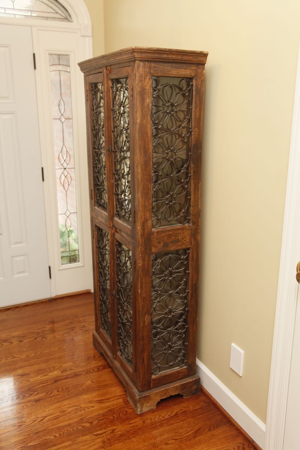 Reclaimed Wood Display Cabinet