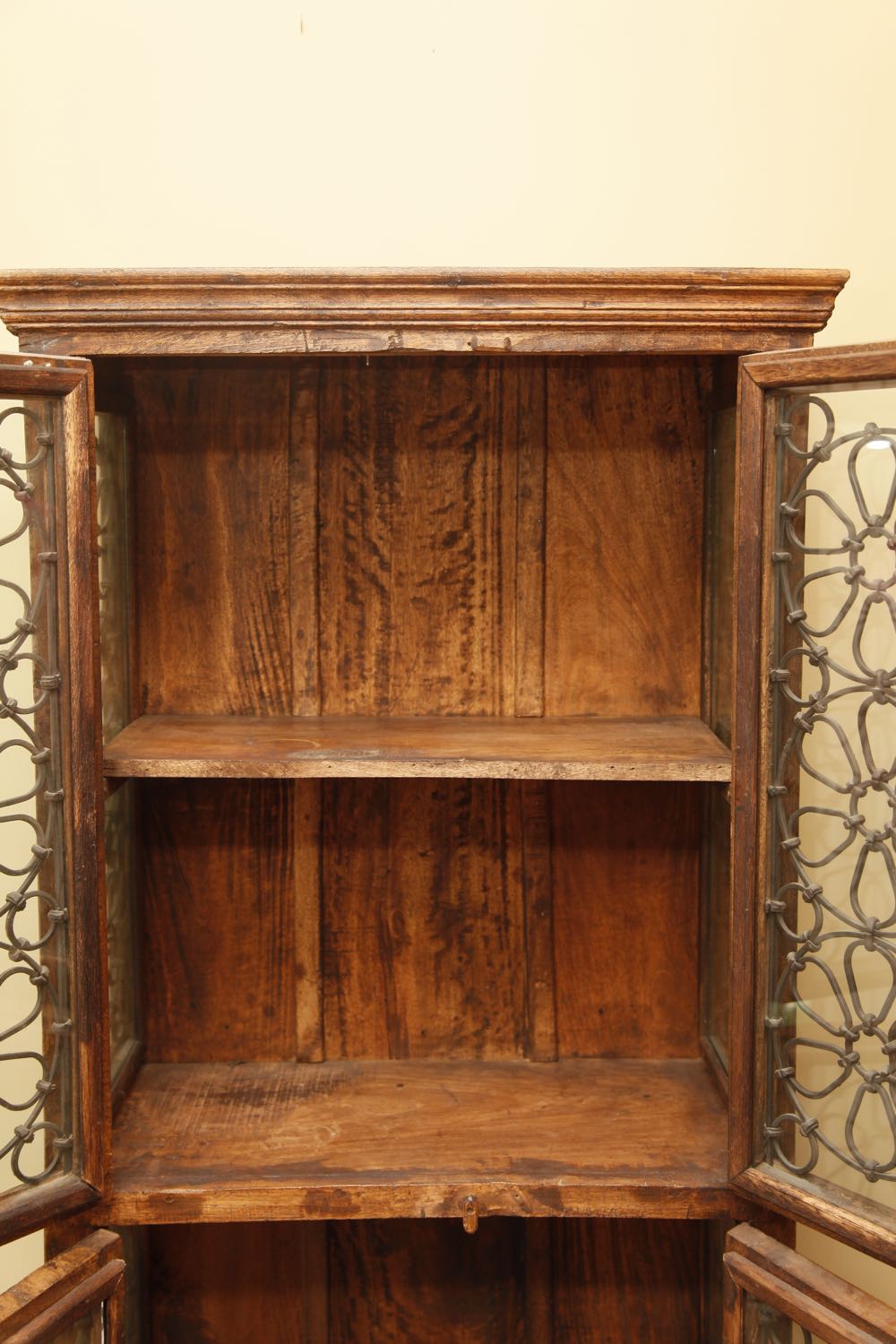 Reclaimed Wood Display Cabinet
