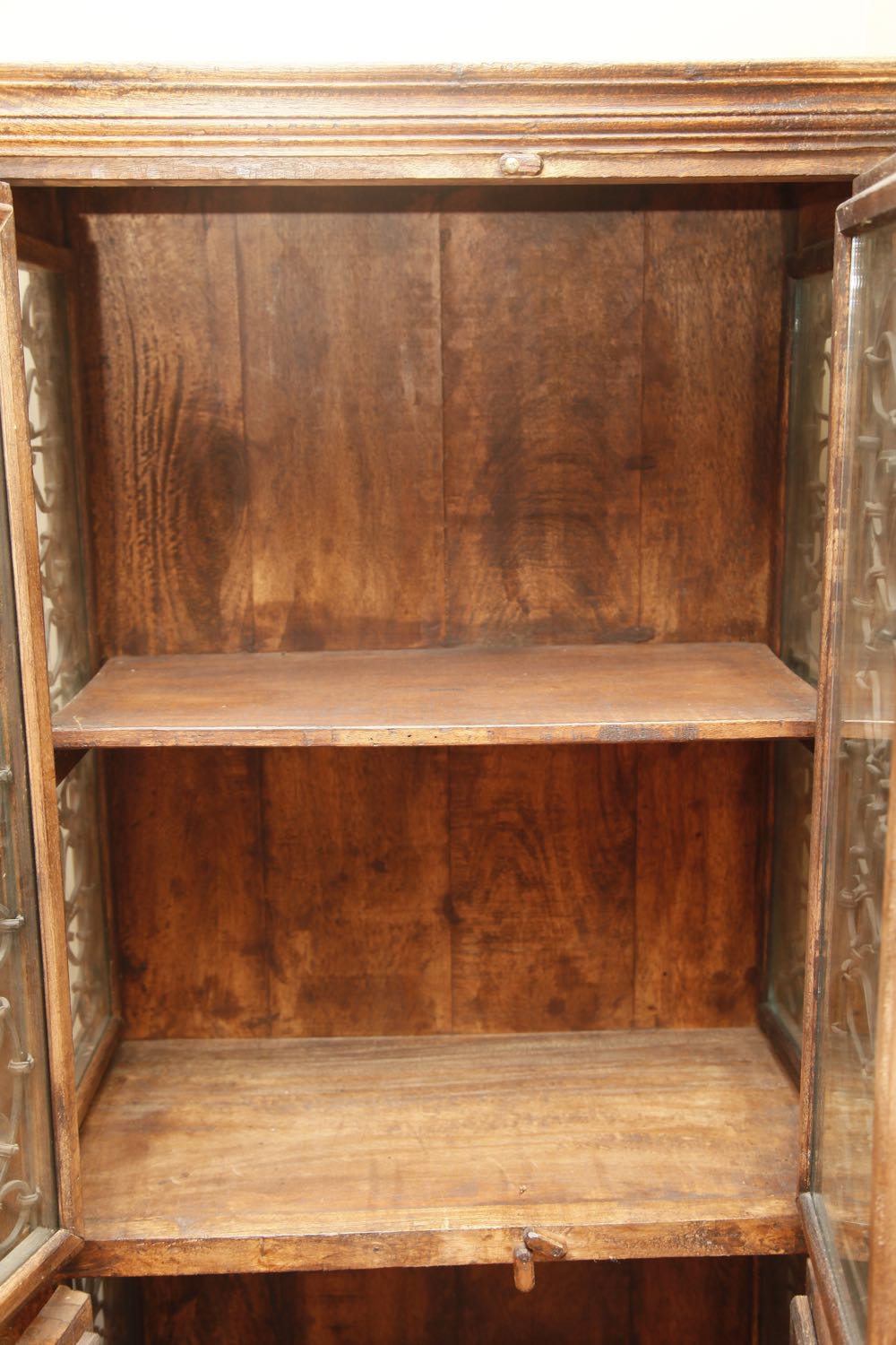 Reclaimed Wood Display Cabinet