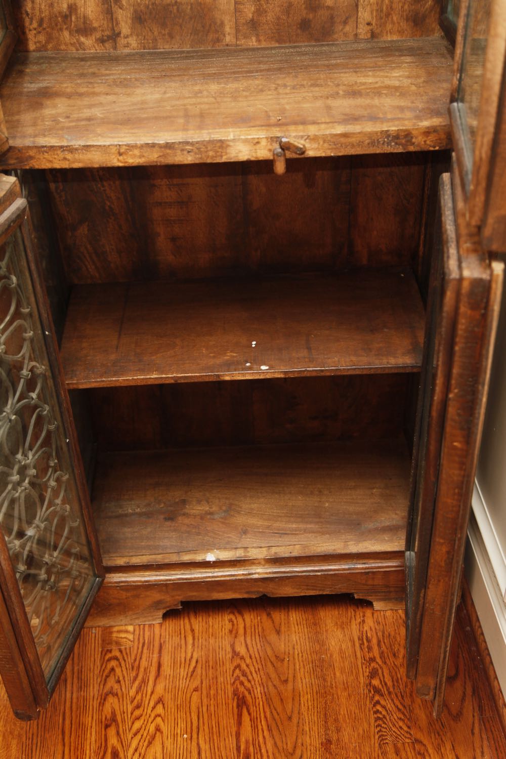 Reclaimed Wood Display Cabinet