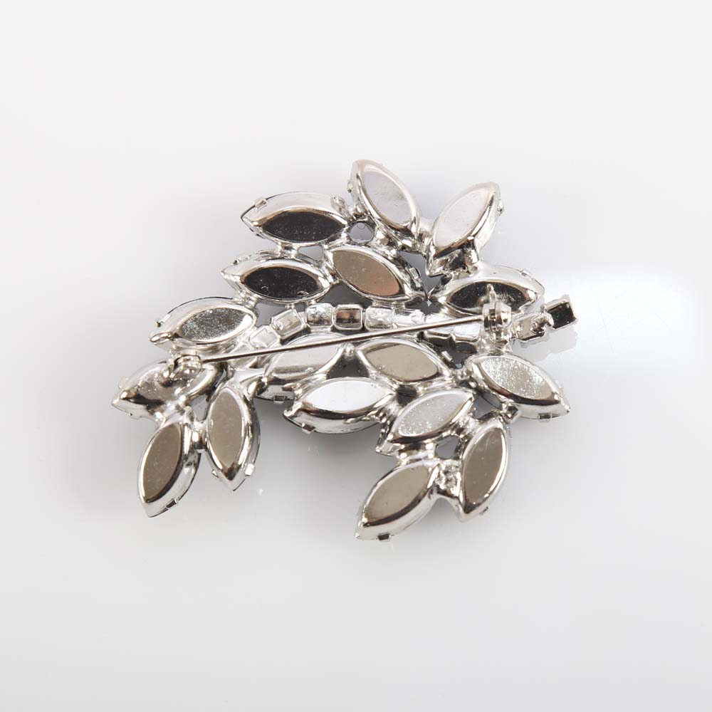 Costume Rhinestone Brooches including Emmons and Weiss