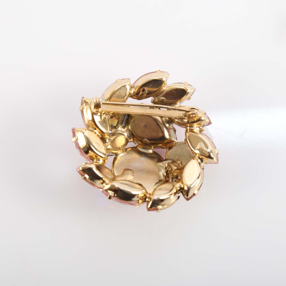 Costume Rhinestone Brooches including Emmons and Weiss