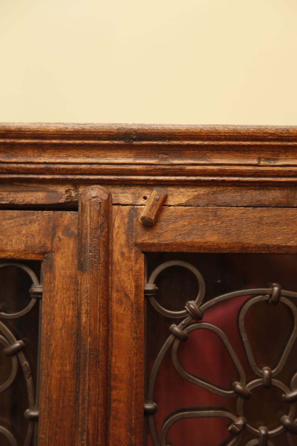Reclaimed Wood Display Cabinet