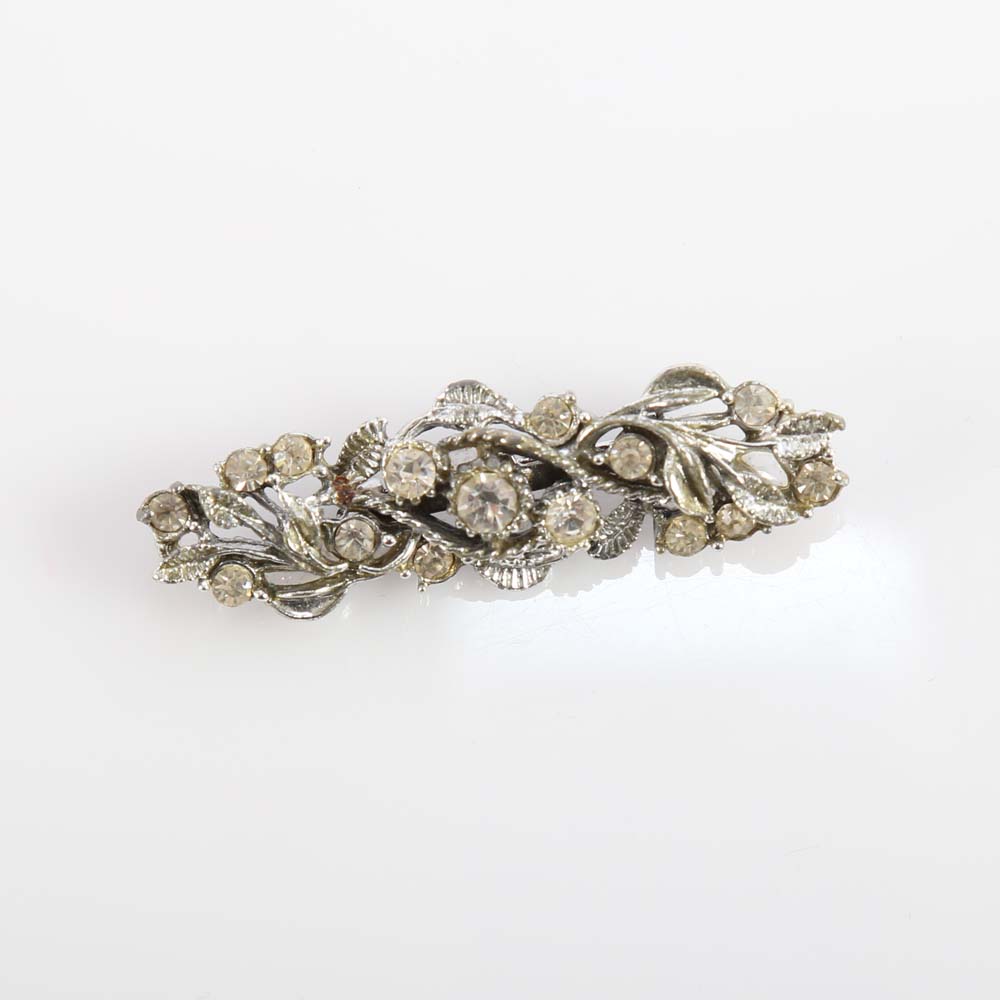 Group of Silver Tone Brooches Including Lisner