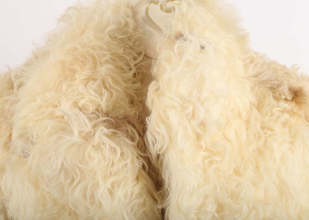 Ivory Lamb Fur Jacket