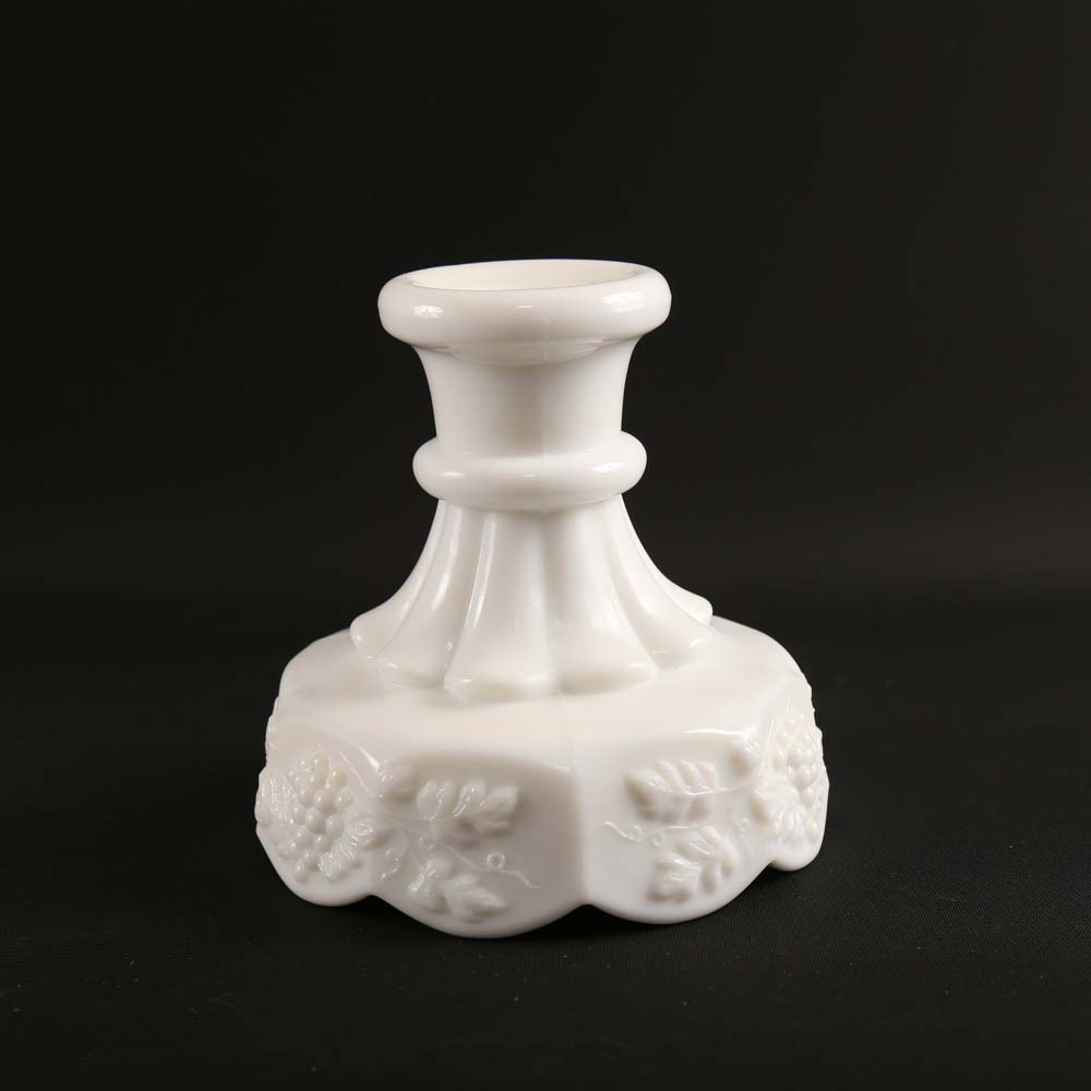 Westmoreland Paneled Grape Milk Glass