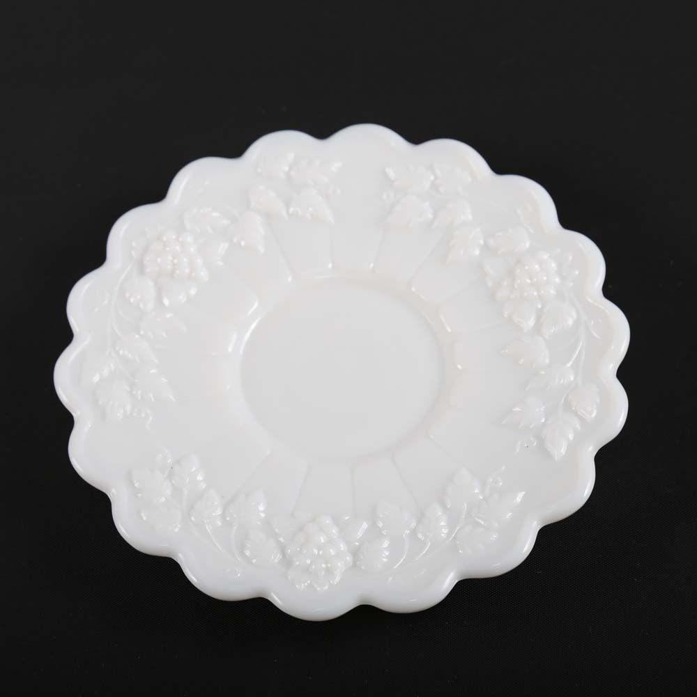 Westmoreland Paneled Grape Milk Glass