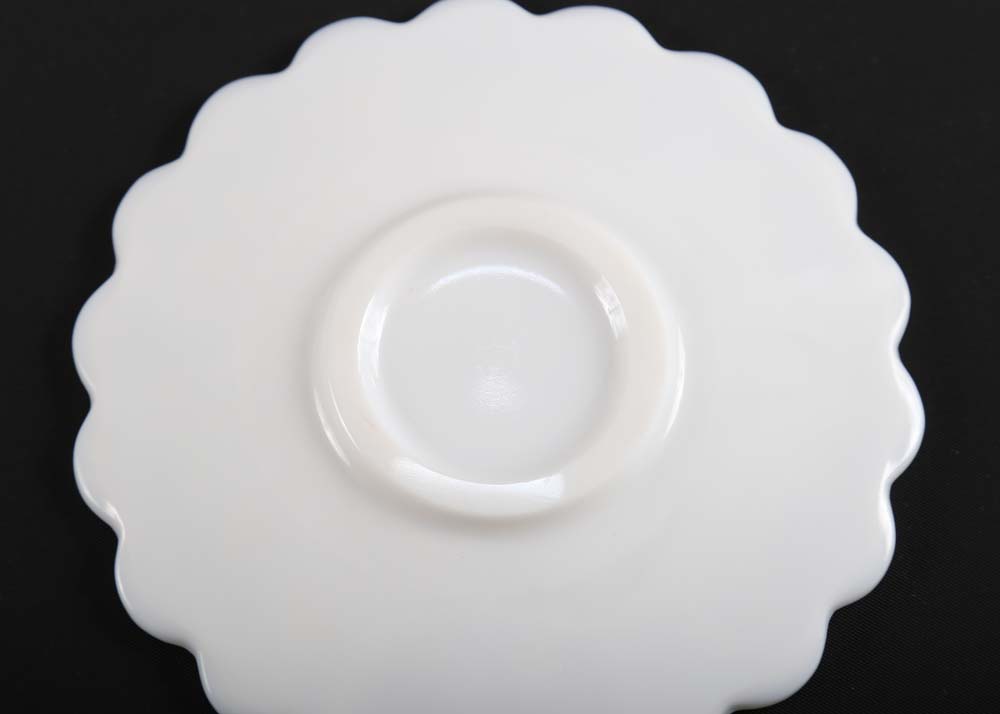 Westmoreland Paneled Grape Milk Glass