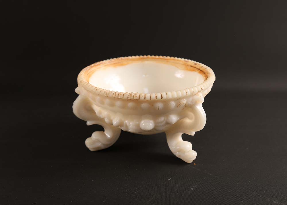 Assortment of Vintage Milk Glass