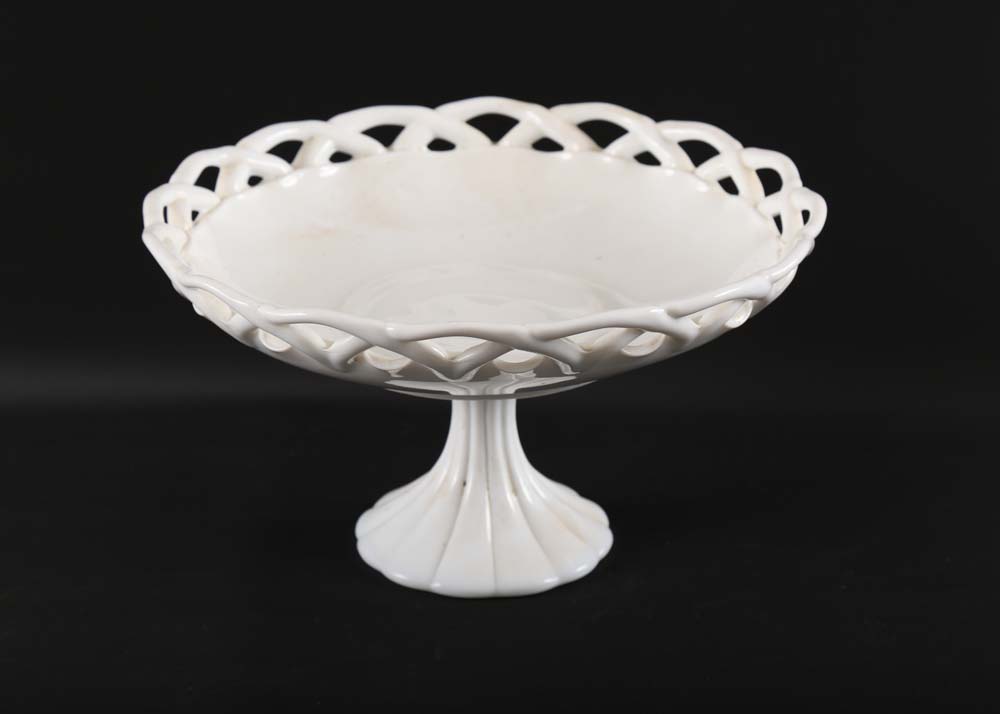 Assortment of Vintage Milk Glass