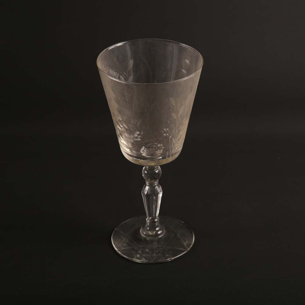 Cut Glass Stemware