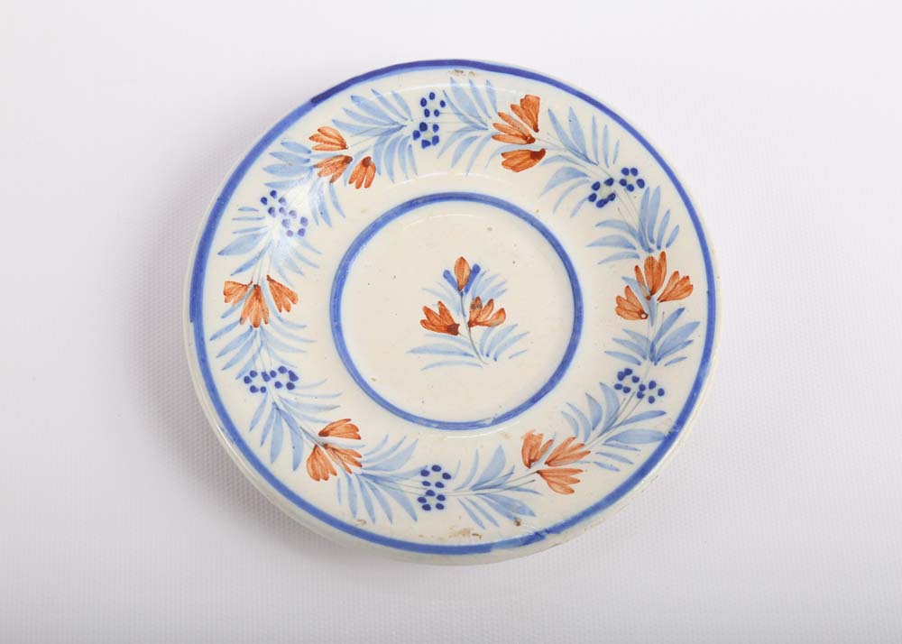 Vintage Henriot Quimper Cups and Saucers