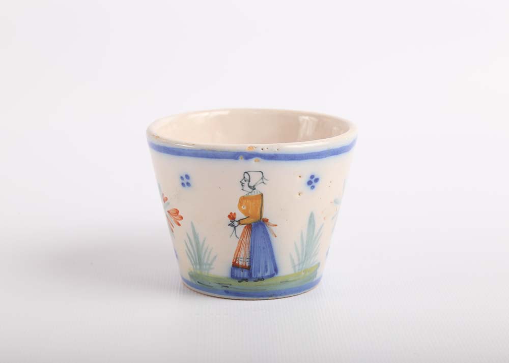 Vintage Henriot Quimper Cups and Saucers