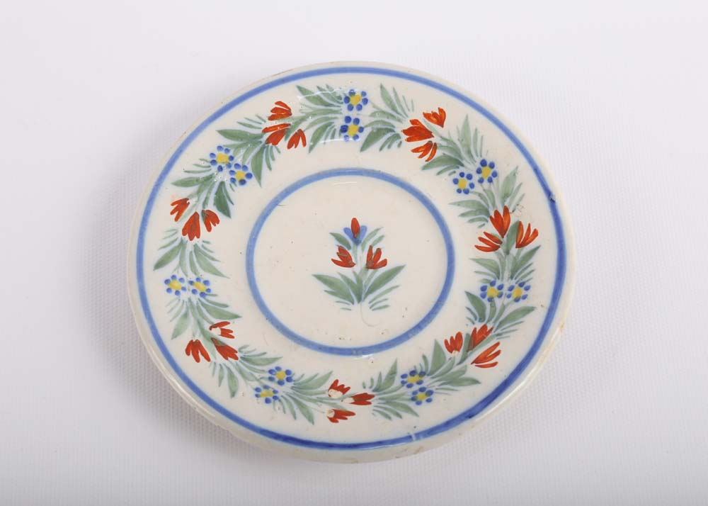 Vintage Henriot Quimper Cups and Saucers